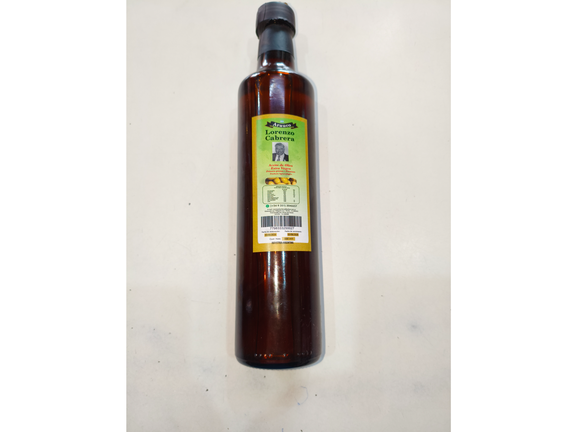 Aceite de oliva.