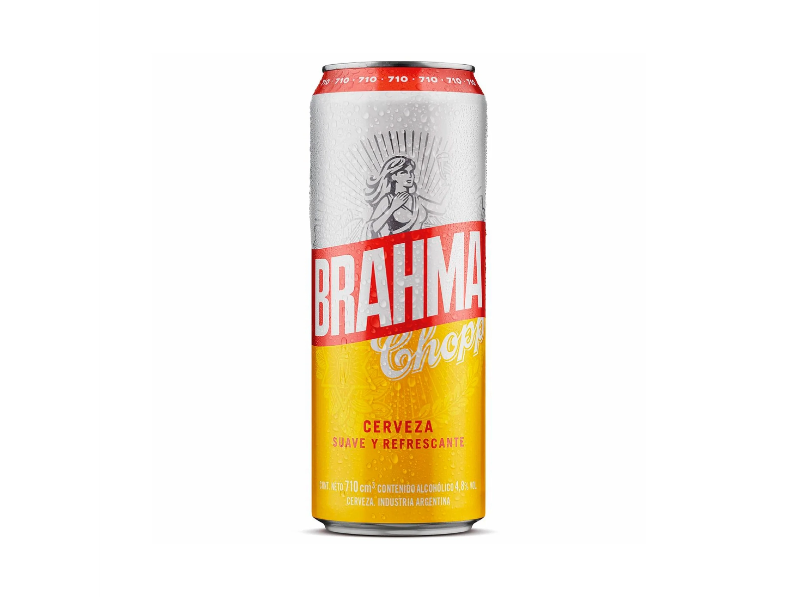 Latón Cerveza Brahma 710 cm³