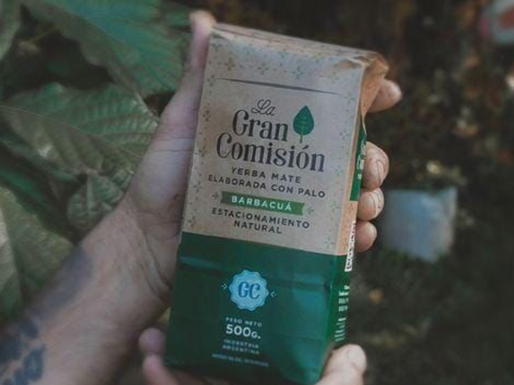 Yerba organica barbacua 500 gr LA GRAN COMISION