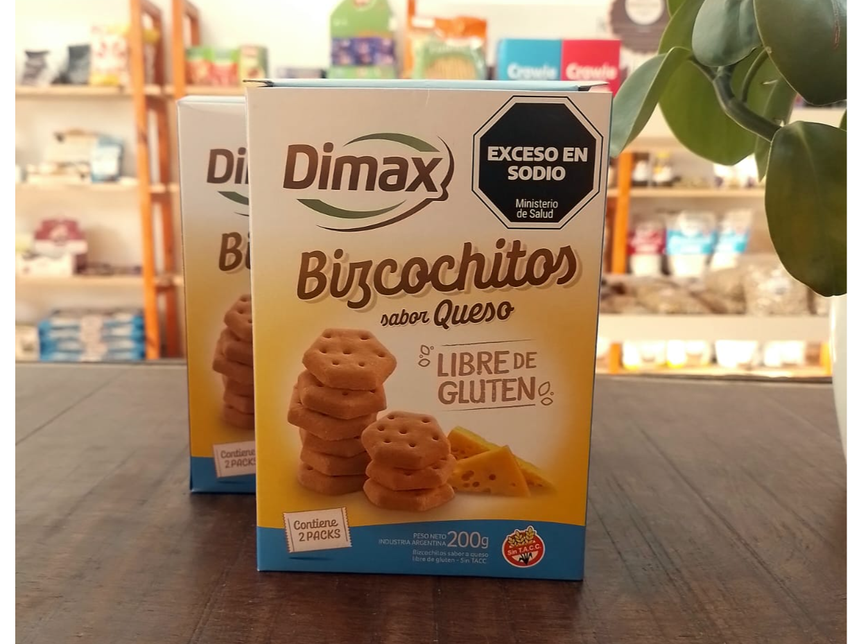 Bizcochitos sabor queso 200 gr DIMAX