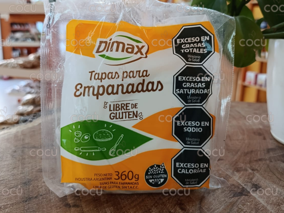 Tapas para empanadas 360 gr DIMAX