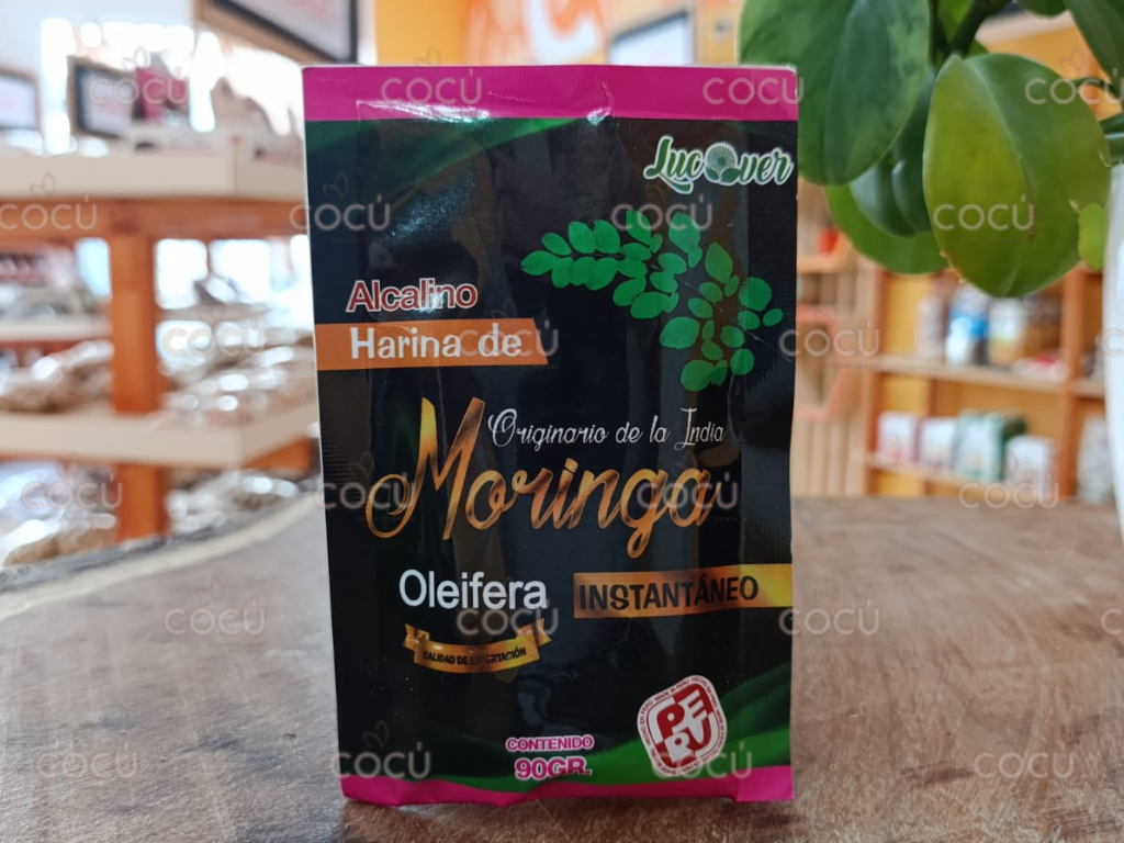 Harina de moringa instantanea 90 gr LUCOVER