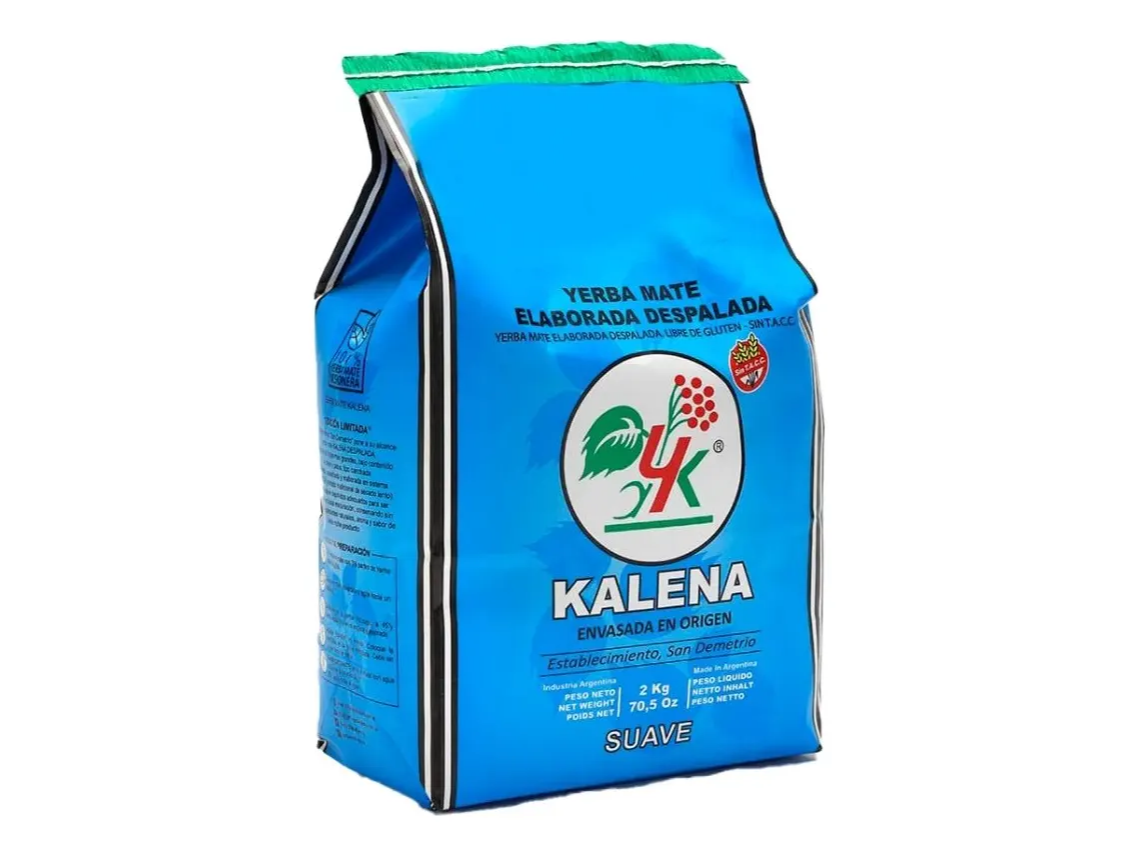 Yerba mate despalada 2 Kgr KALENA