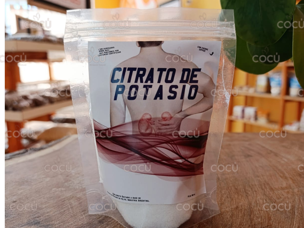 Citrato de potasio 200gr NONAHIDRATO POLVO
