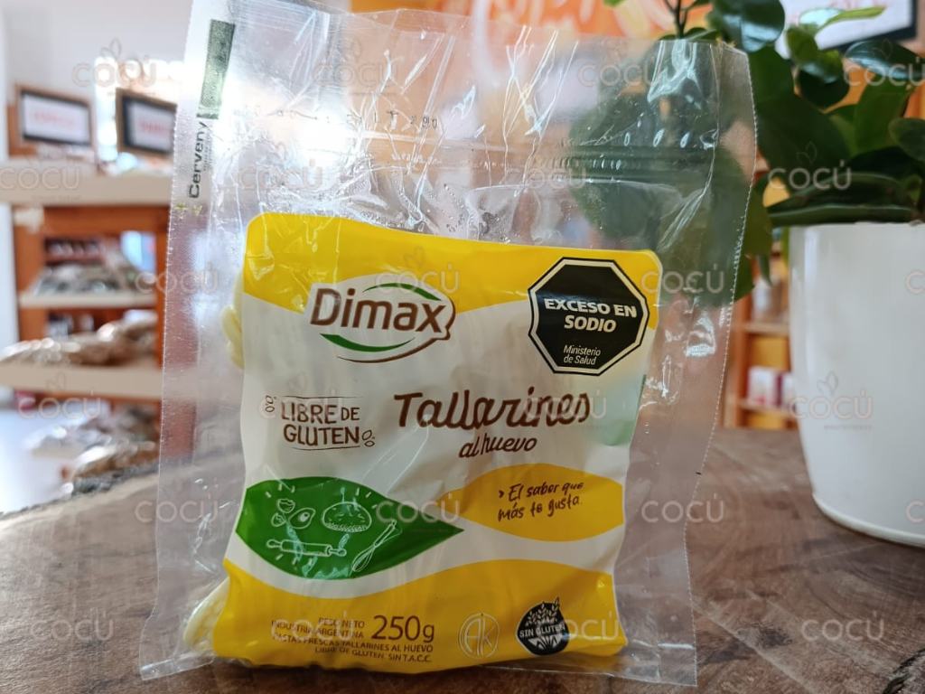 Tallarines al huevo 250 gr DIMAX