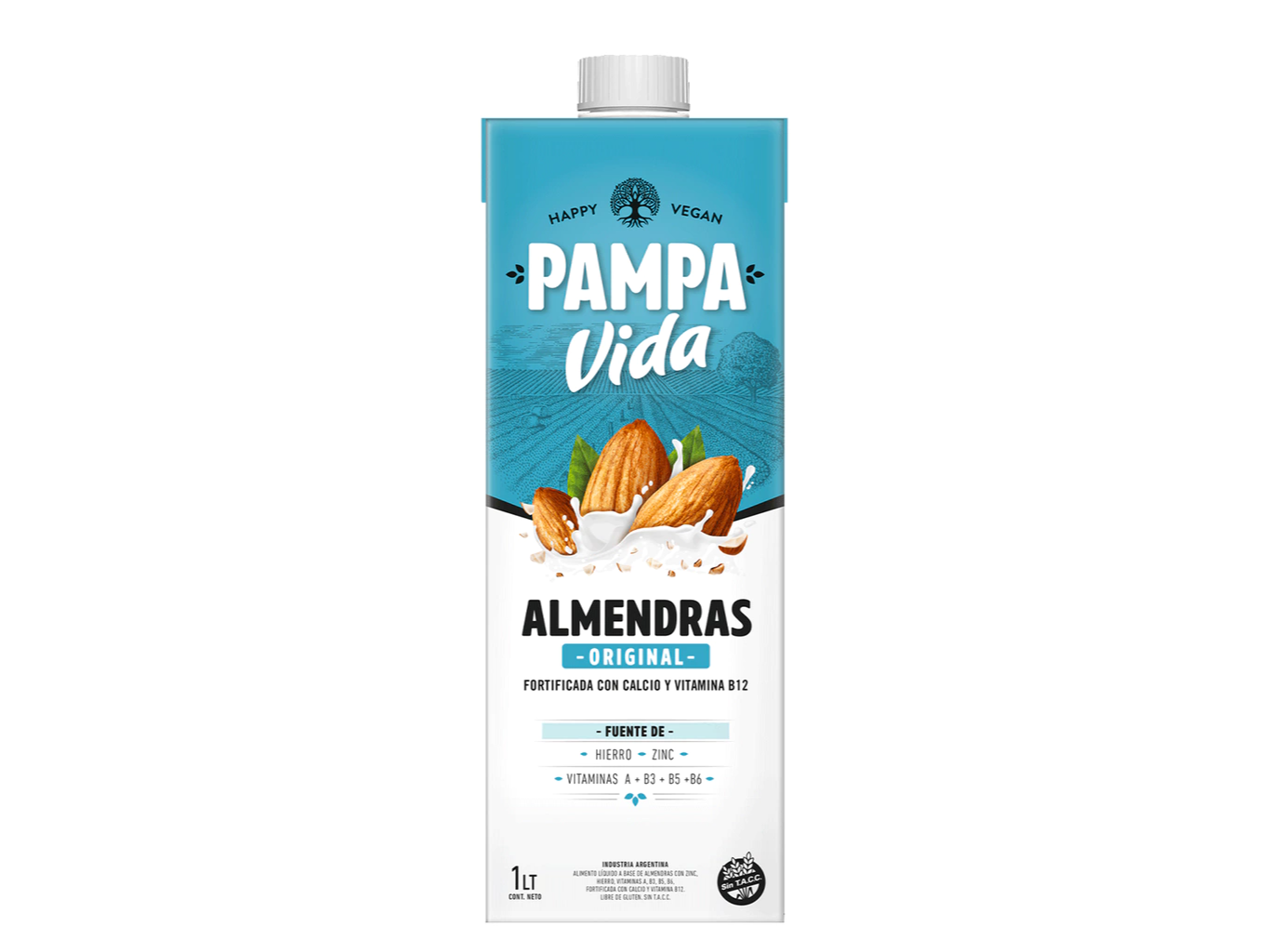 Bebida de almendras 1 lt PAMPA VIDA