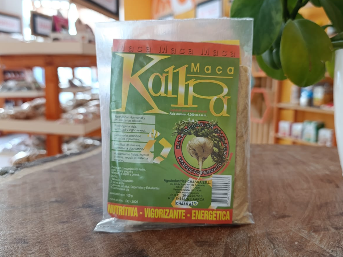 Maca en polvo 500 gr KALLPA