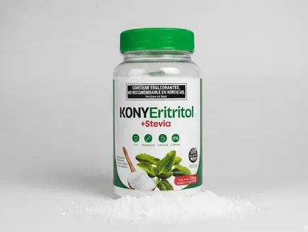 Eritritol con stevia 325 gr KONY