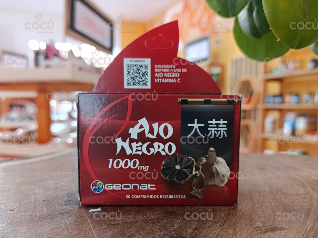 Ajo negro 1000mg  30 cap GEONAT