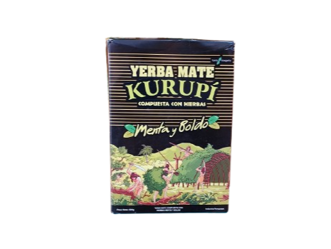 Yerba mate con menta y boldo 500 gr KURUPI