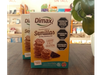 Bizcochitos salados con semillas de chia, sesamo y lino 150 gr DIMAX