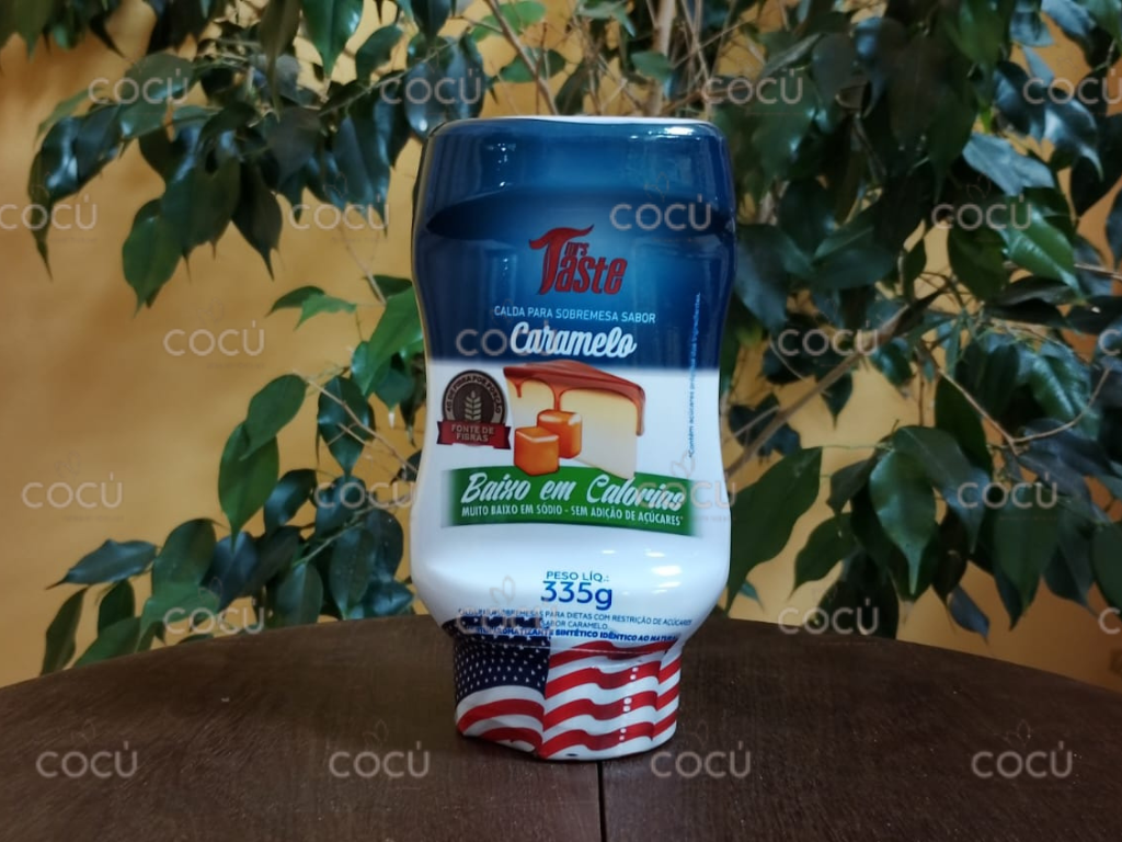 Salsa dulce sin azucar  CARAMELO 335 gr TASTE