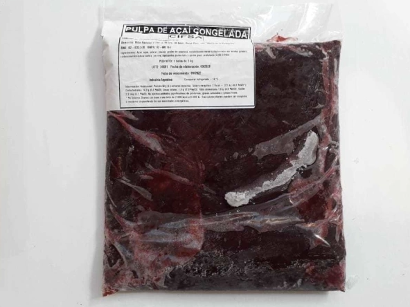 Pulpa de acai congelada 1 kg