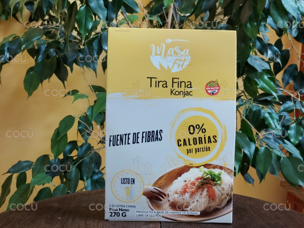 Fideo tira fina Konjac 270 gr MASSA FIT