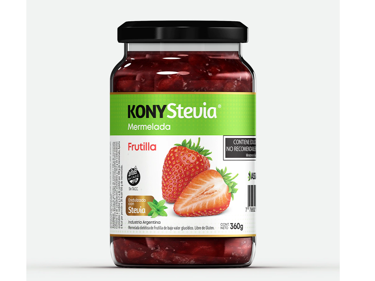 Mermelada de frutilla 360gr KONY
