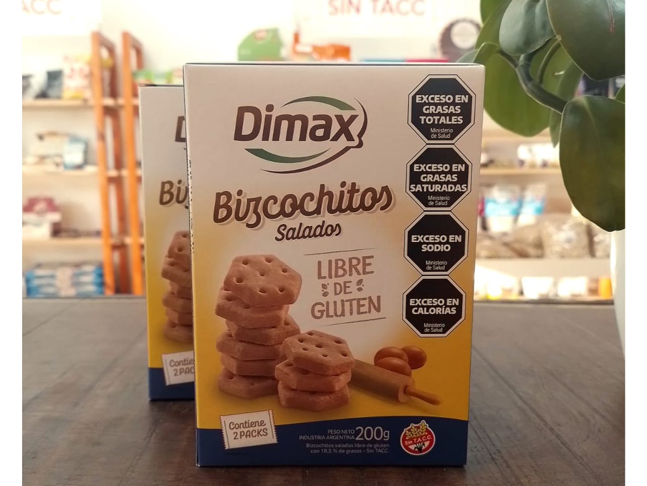 Bizcochitos salados 200 gr DIMAX
