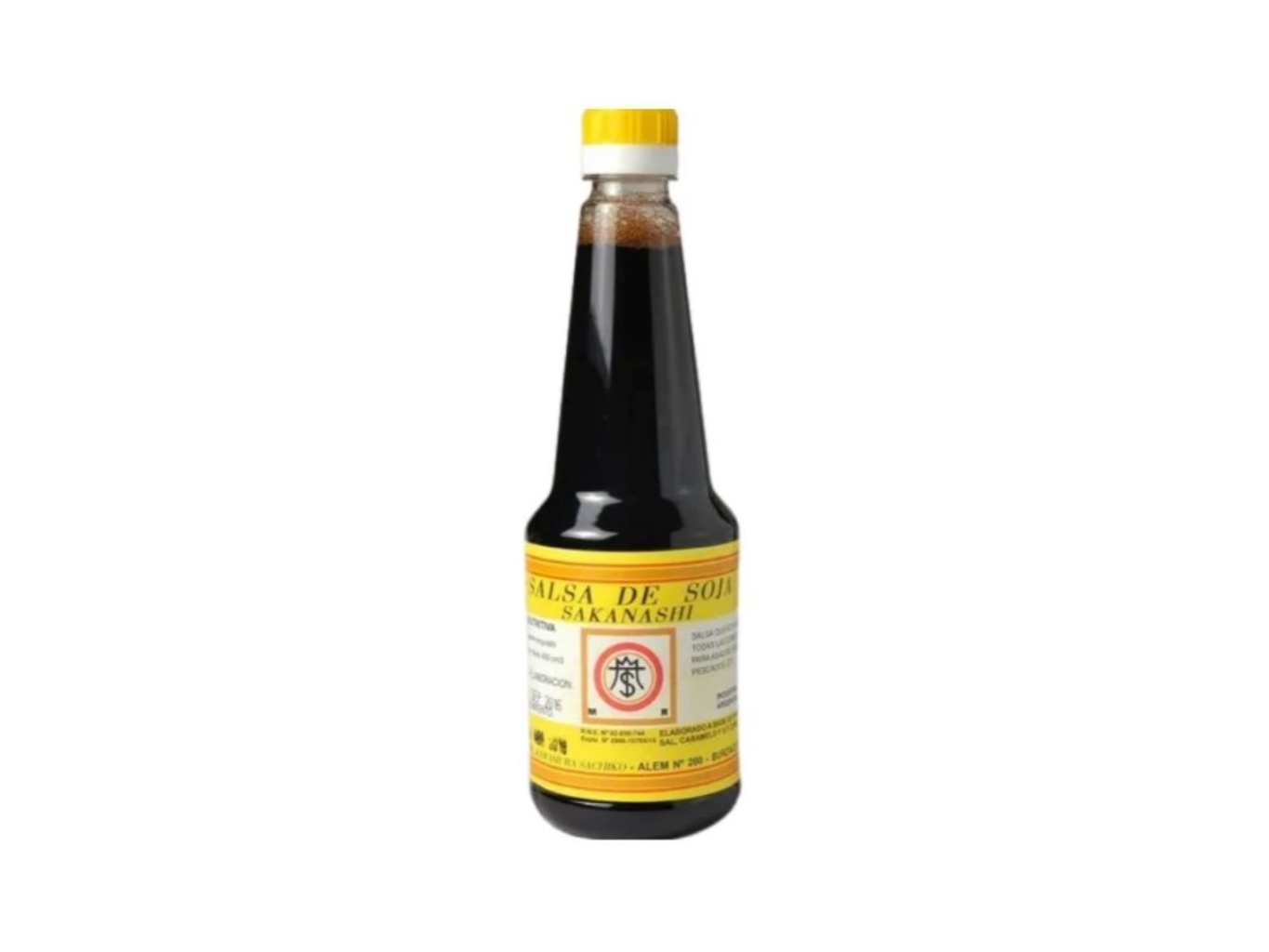 Salsa de soja SAKANASHI (amarilla) 450 cc
