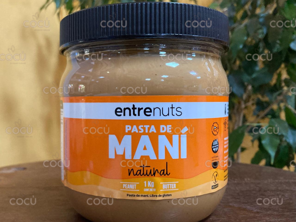 Pasta de mani natural kg ENTRENUTS
