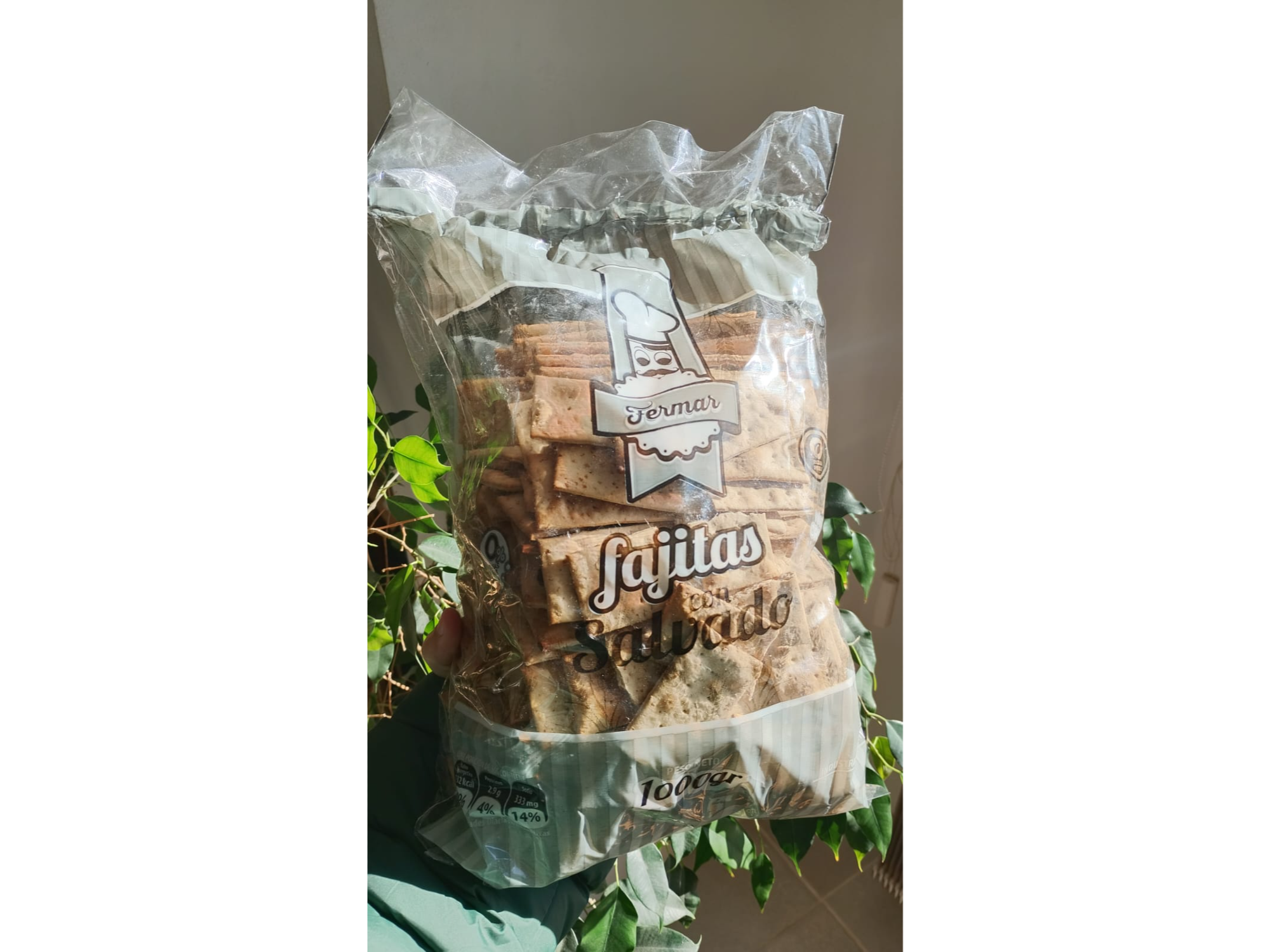 Fajita con salvado 1kg FERMAR