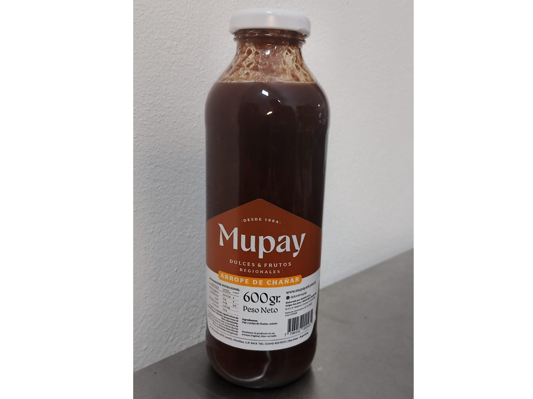 Arrope de chanar 600 gr MUPAY