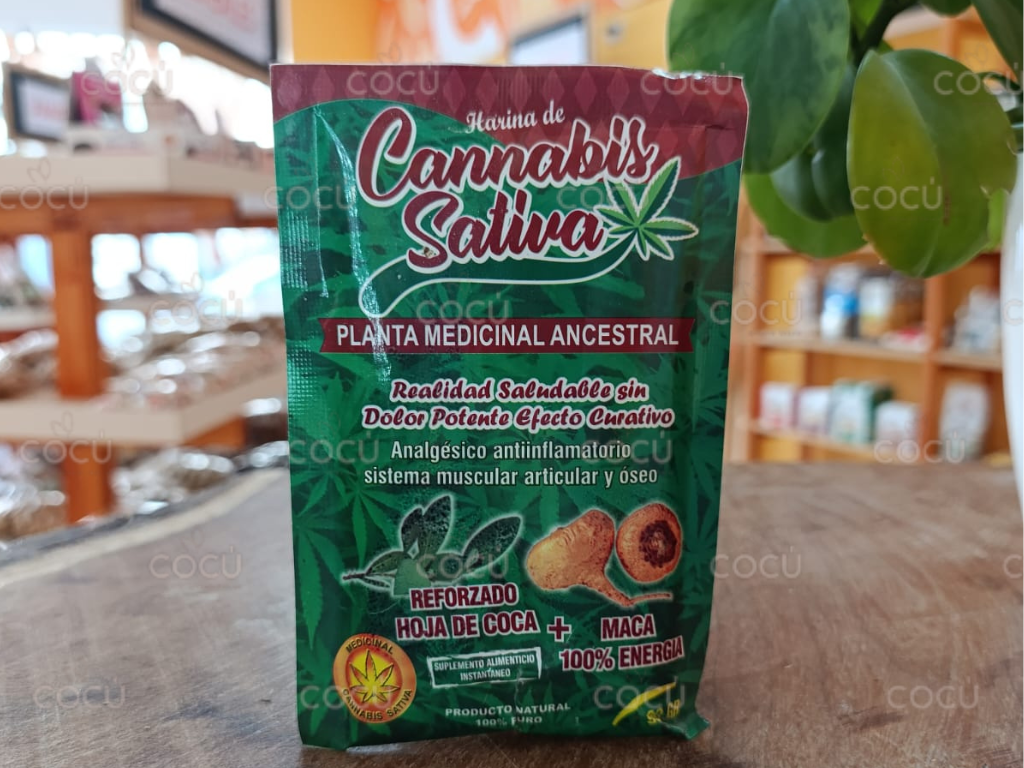 Harina de cannabis sativa 90 gr LUCOVER