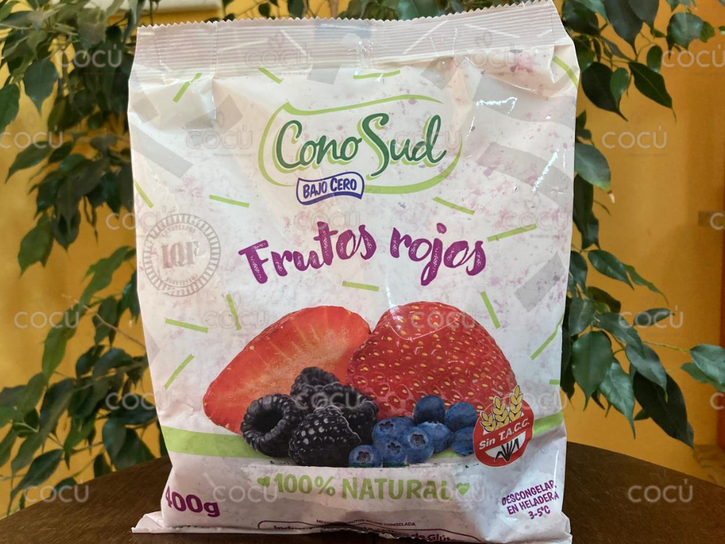 Mix de frutos rojos congelados 400 gr CONO SUD