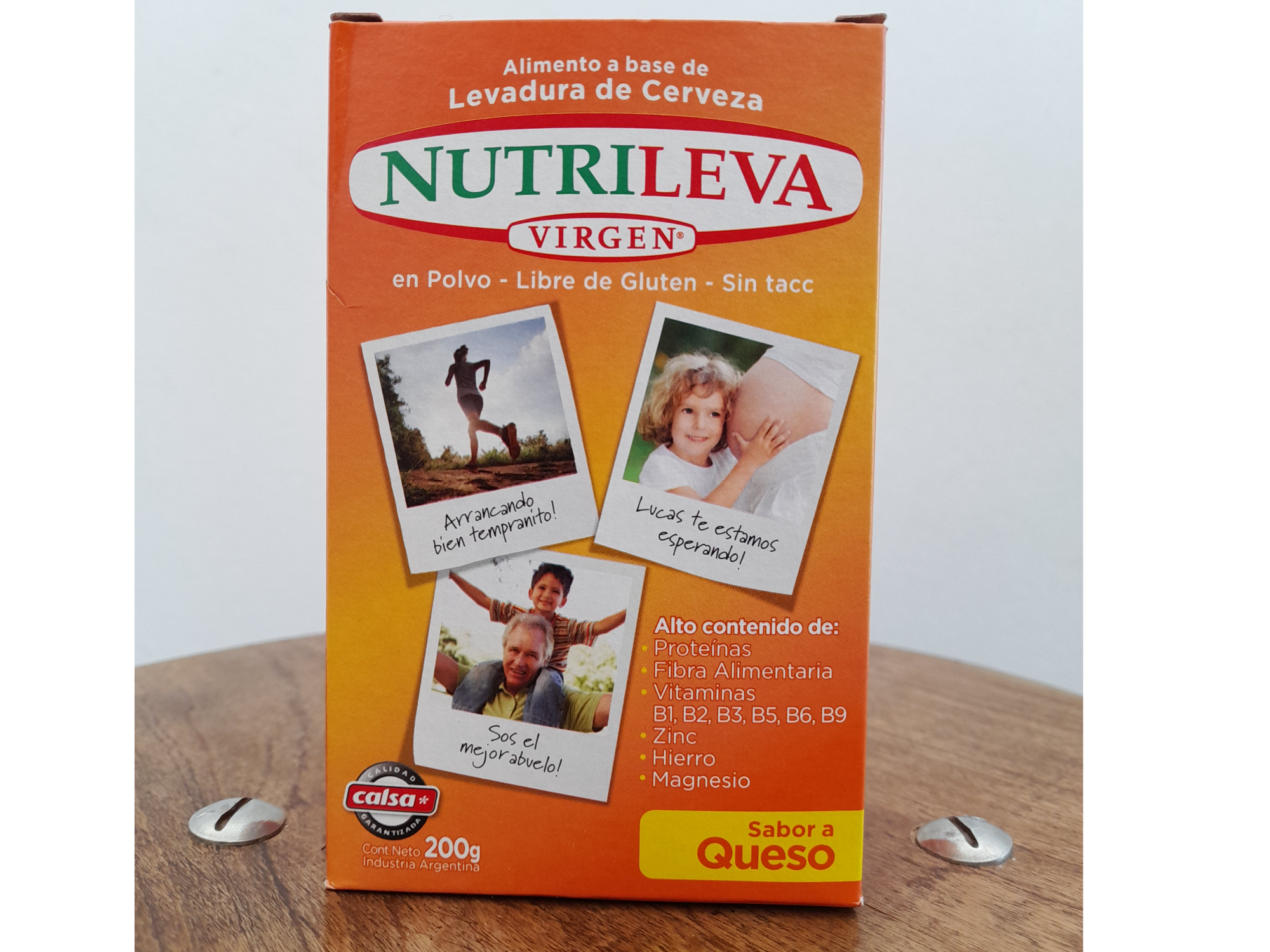 Alimento a base de levadura de cerveza sab. queso 200 gr NUTRILEVA