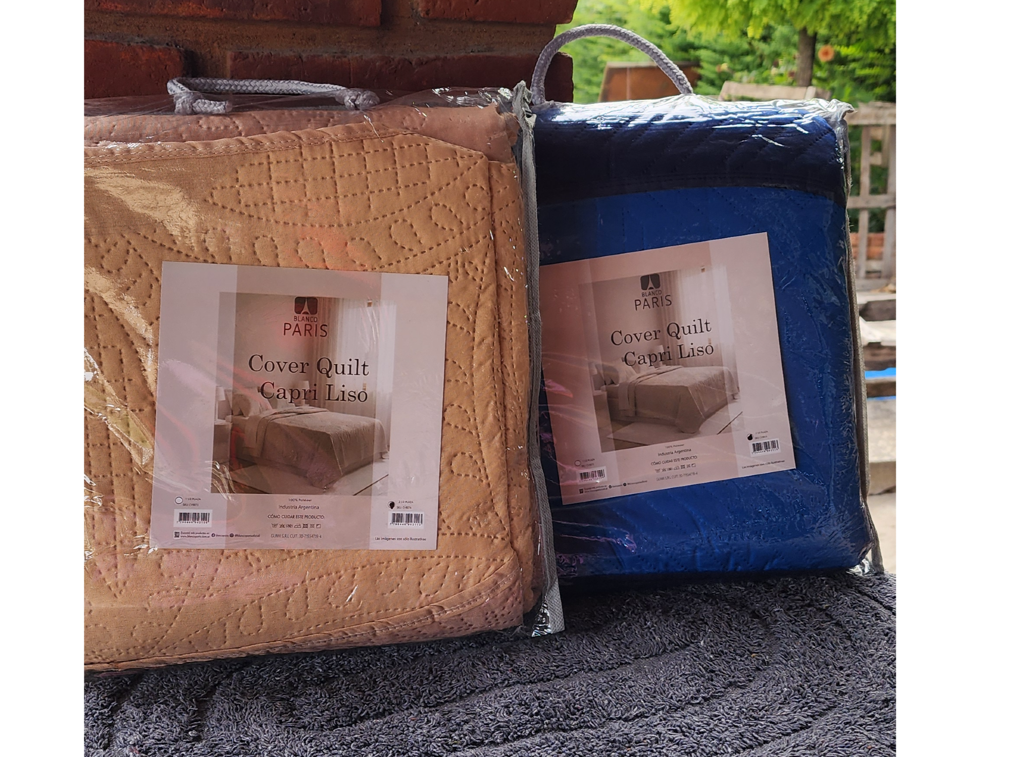 Cover QUILT DOBLE COLOR BP