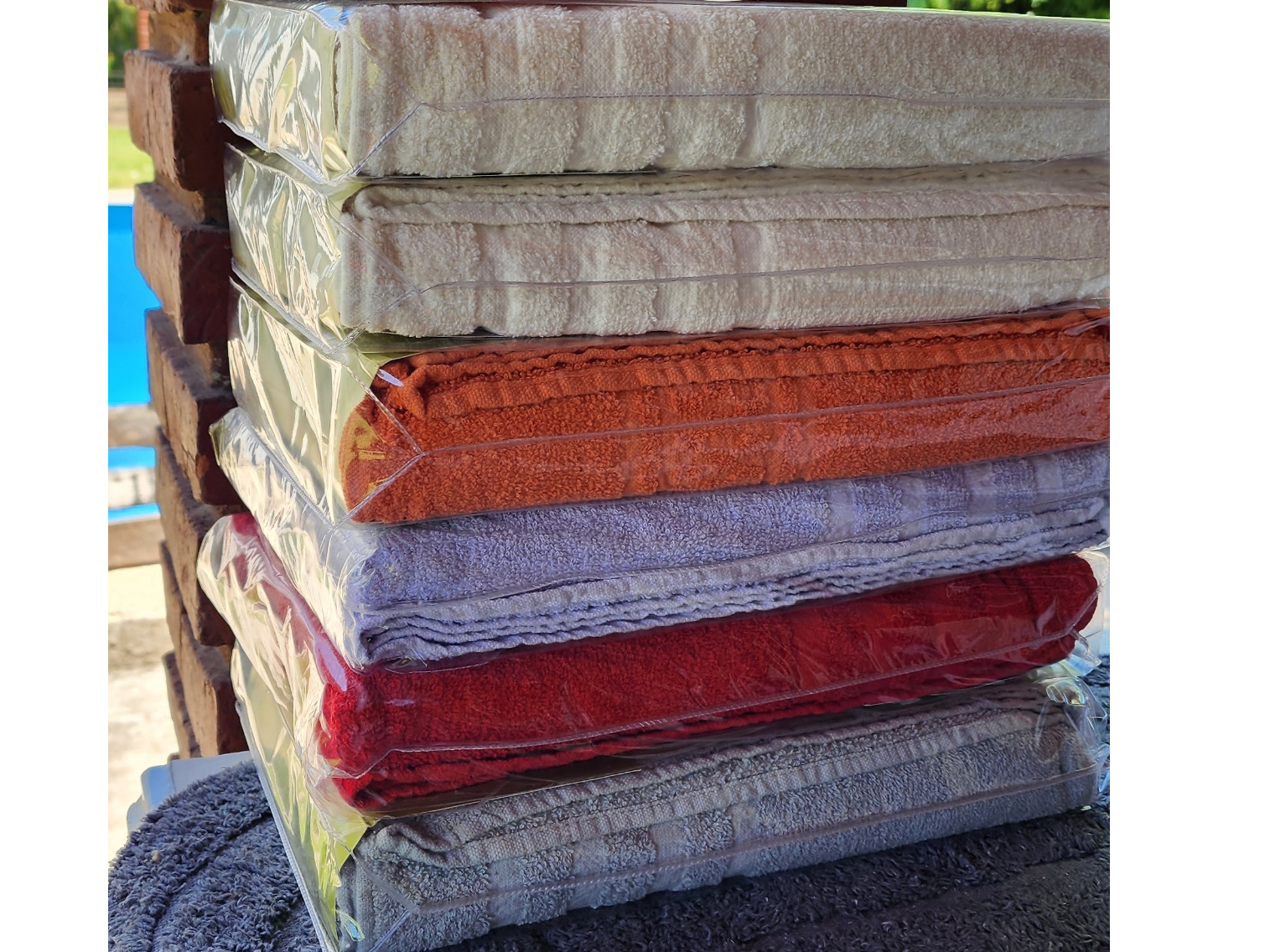 Set toalla y toallon alcoyana