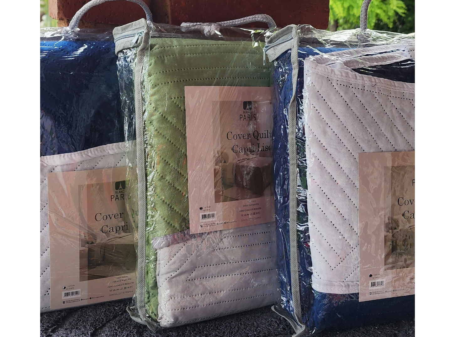 Cover QUILT Blanco paris