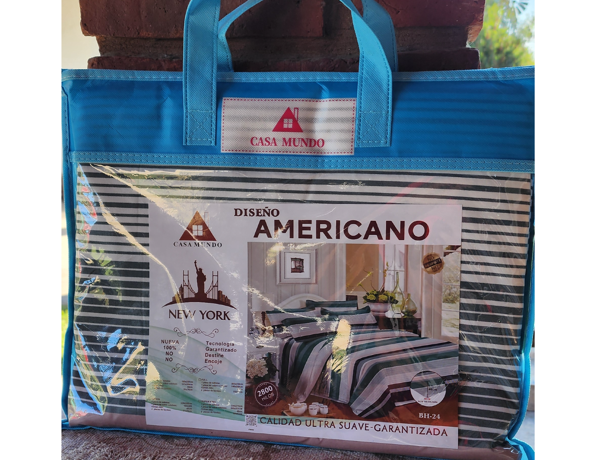 Juego de sabanas CASAMUNDO