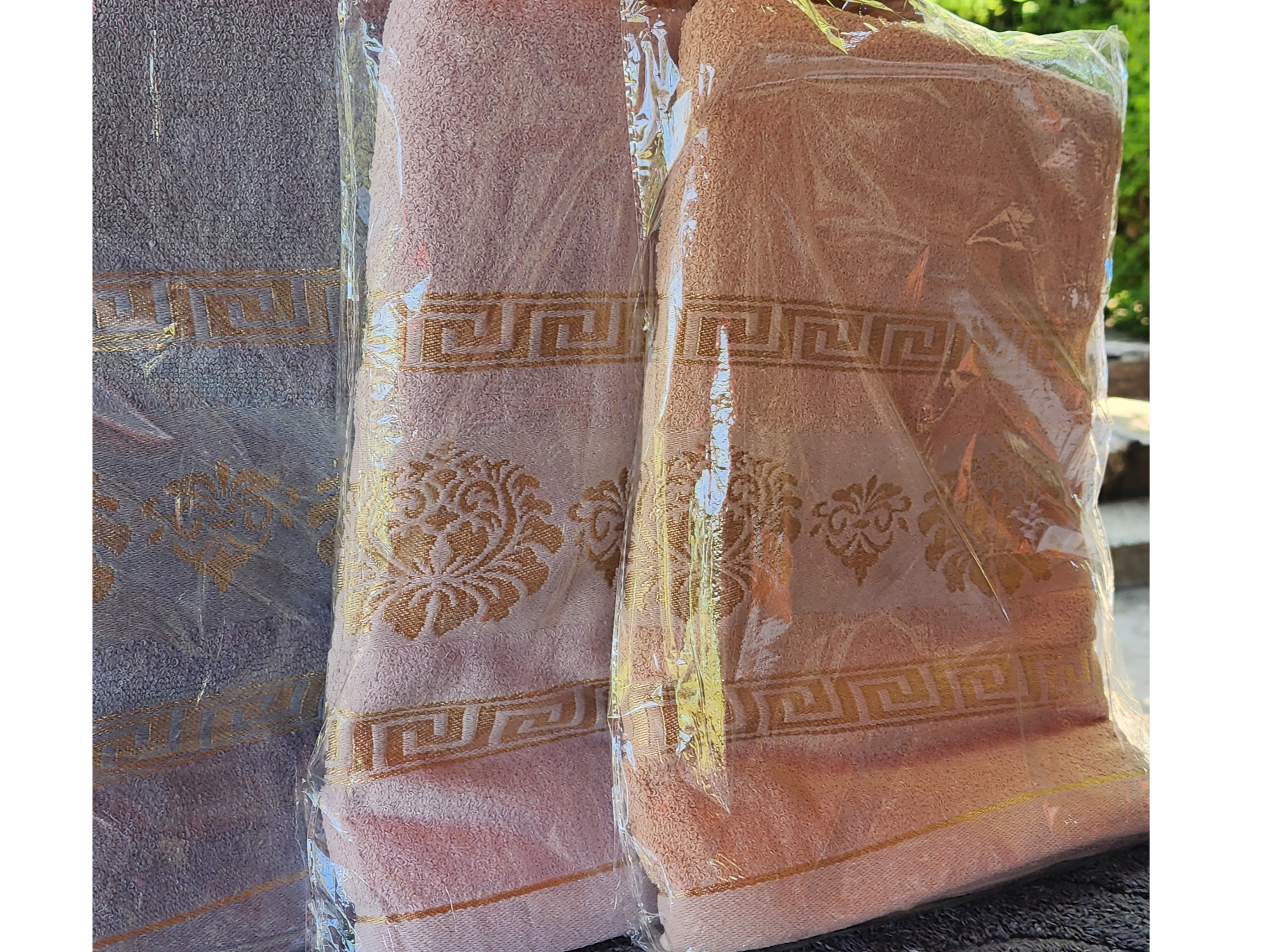 Set toalla y toallon TEKA