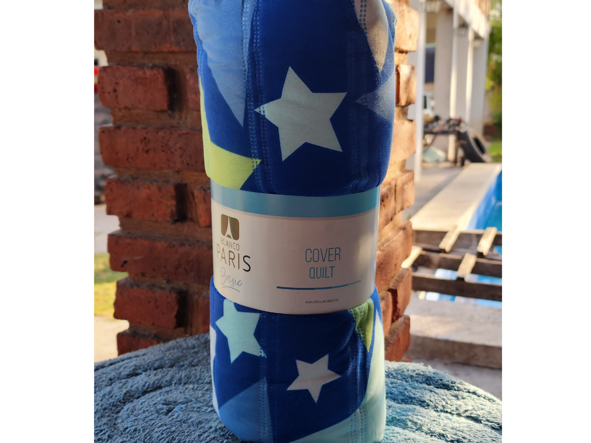 Cover QUILT estrella azul