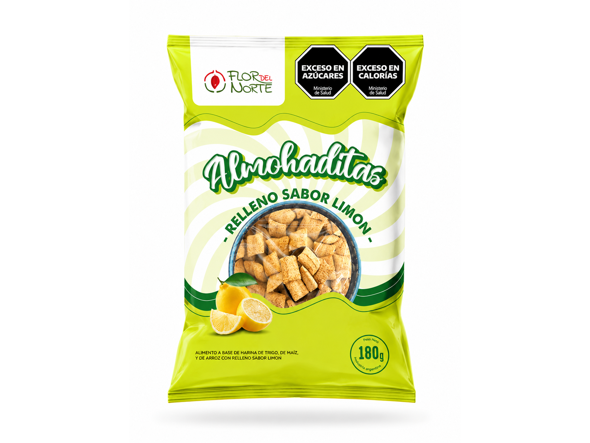 ALMOHADITAS LIMON 180 GR.