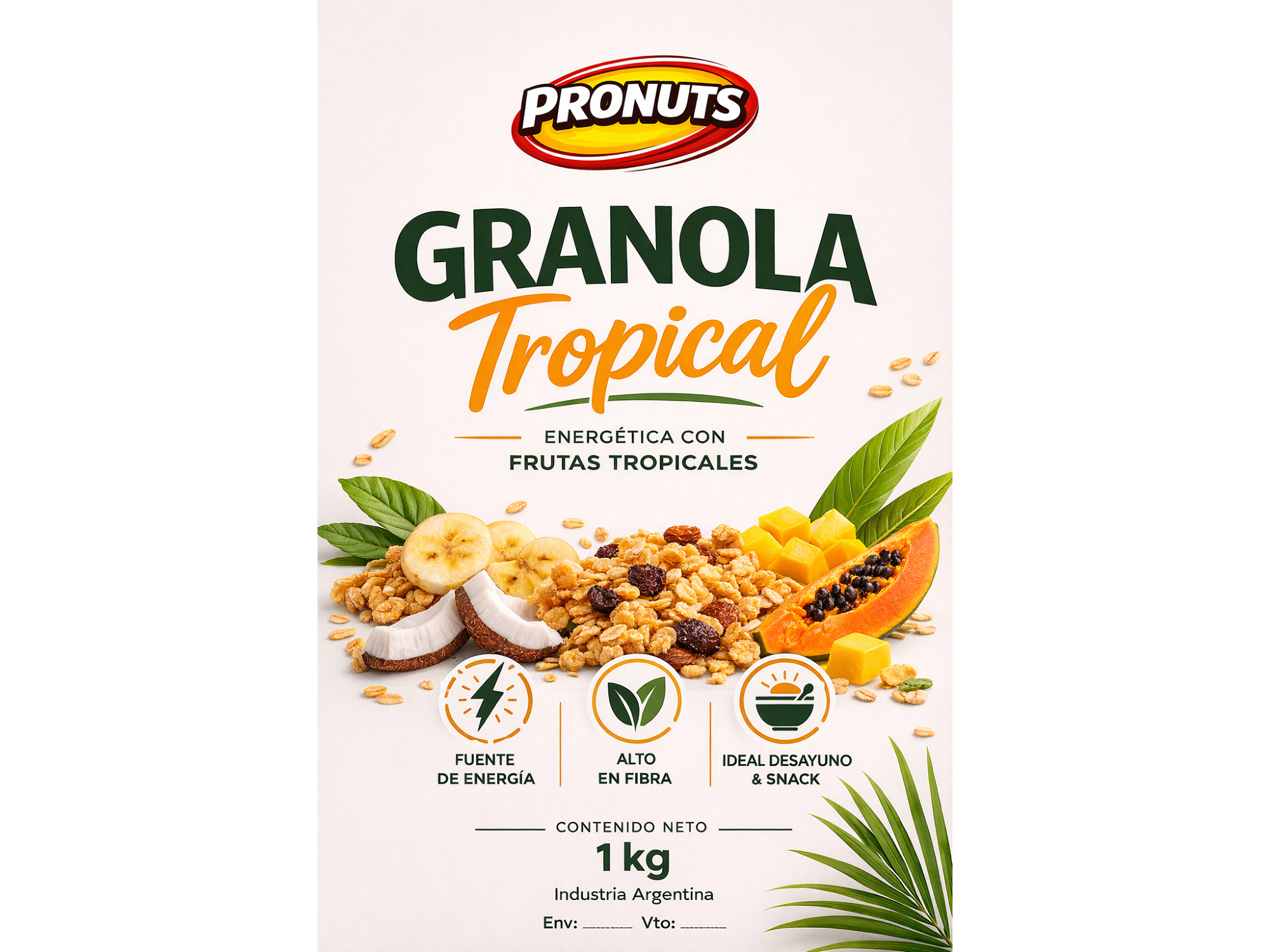 GRANOLA TROPICAL