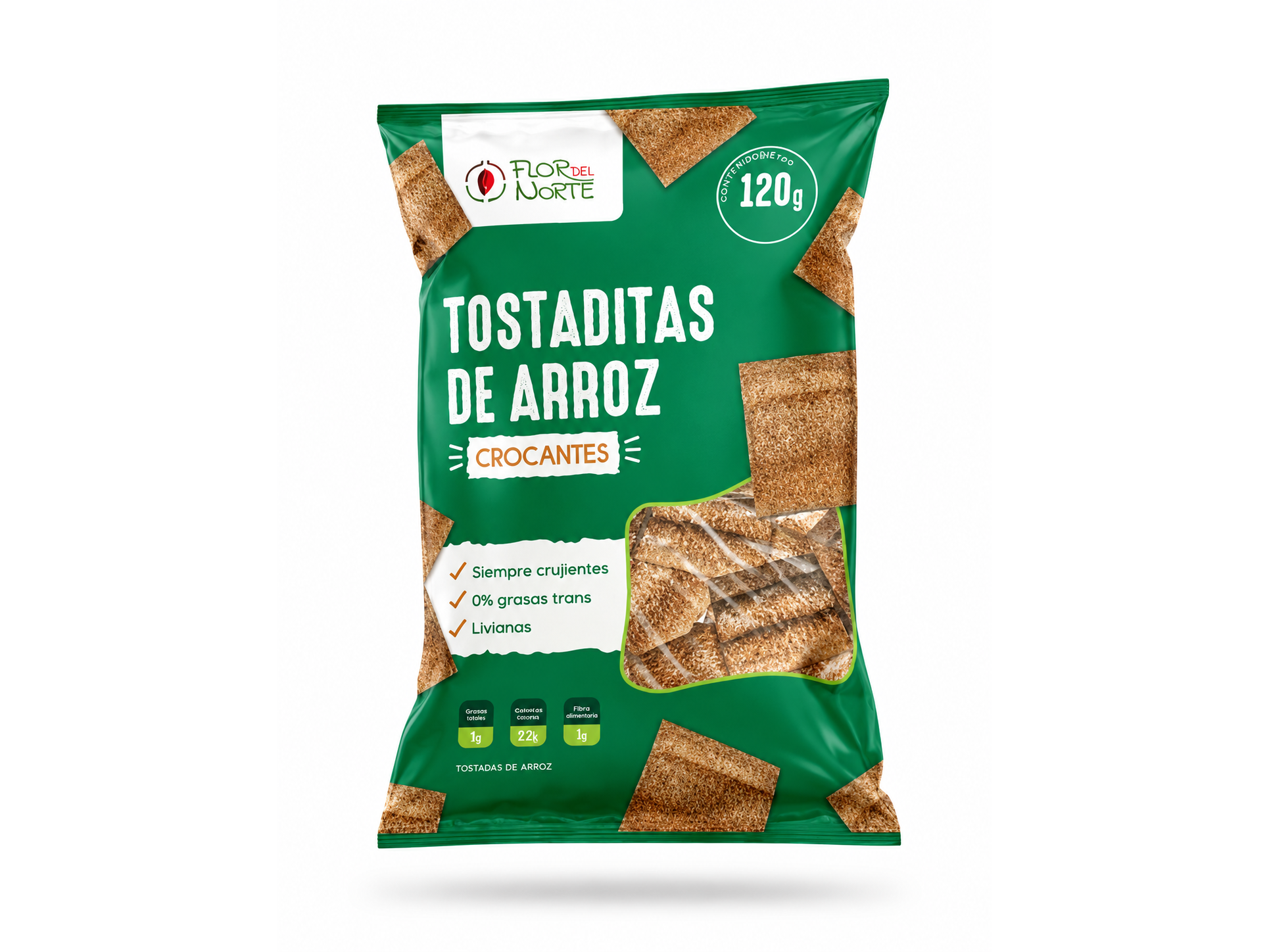 GALLETA DE ARROZ X 120 GR