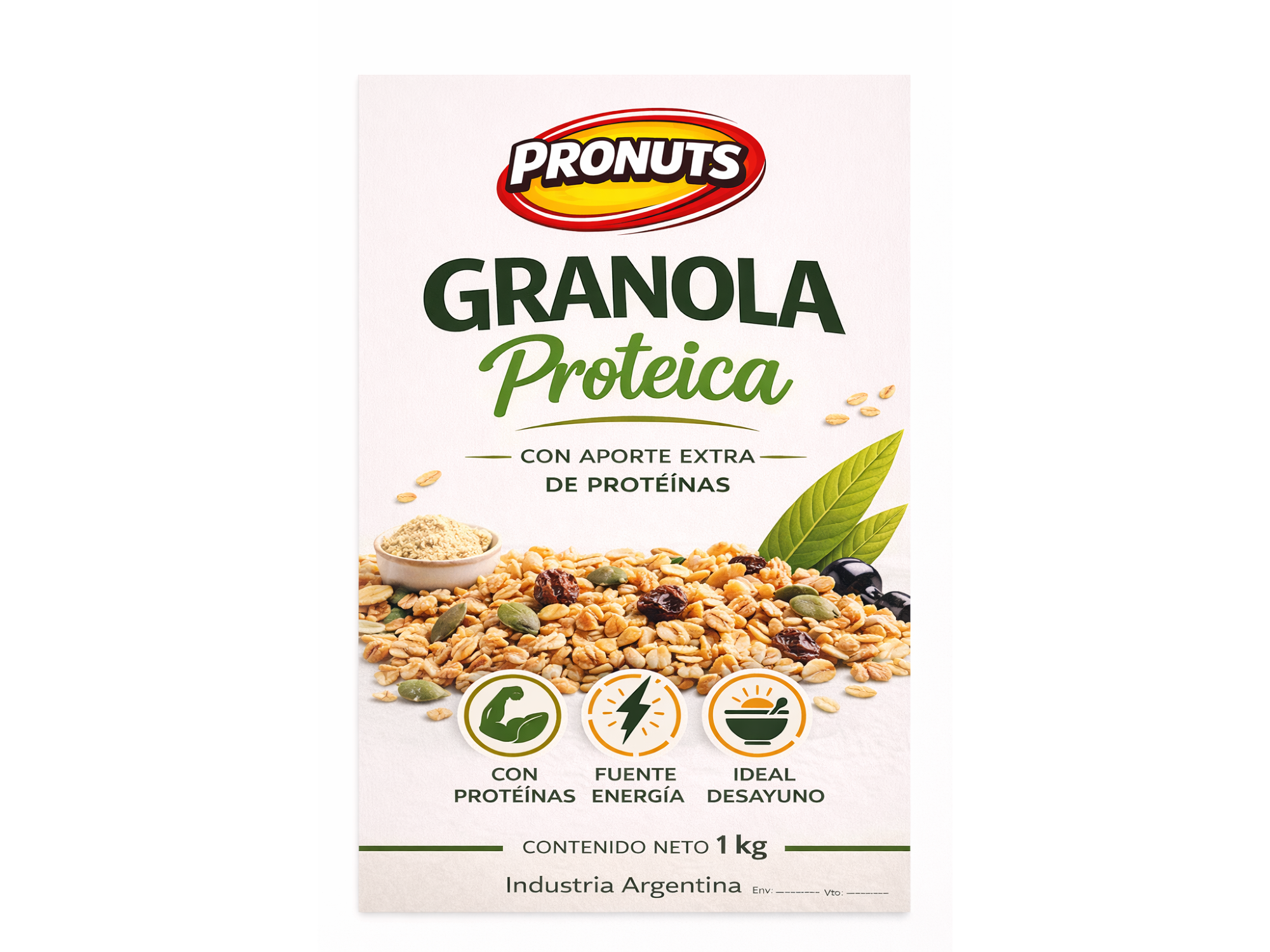 GRANOLA PROTEICA
