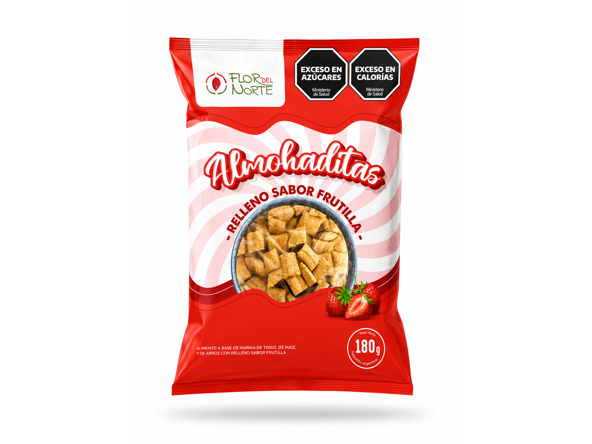 ALMOHADITAS FRUTILLA x 180 GR