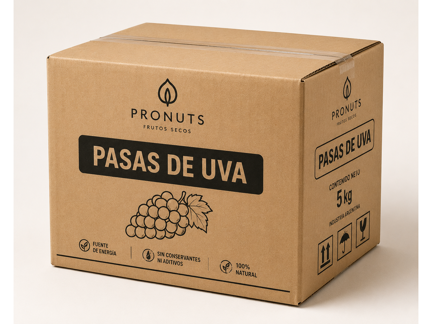 PASAS DE UVA MORENAS SIN SEMILLA