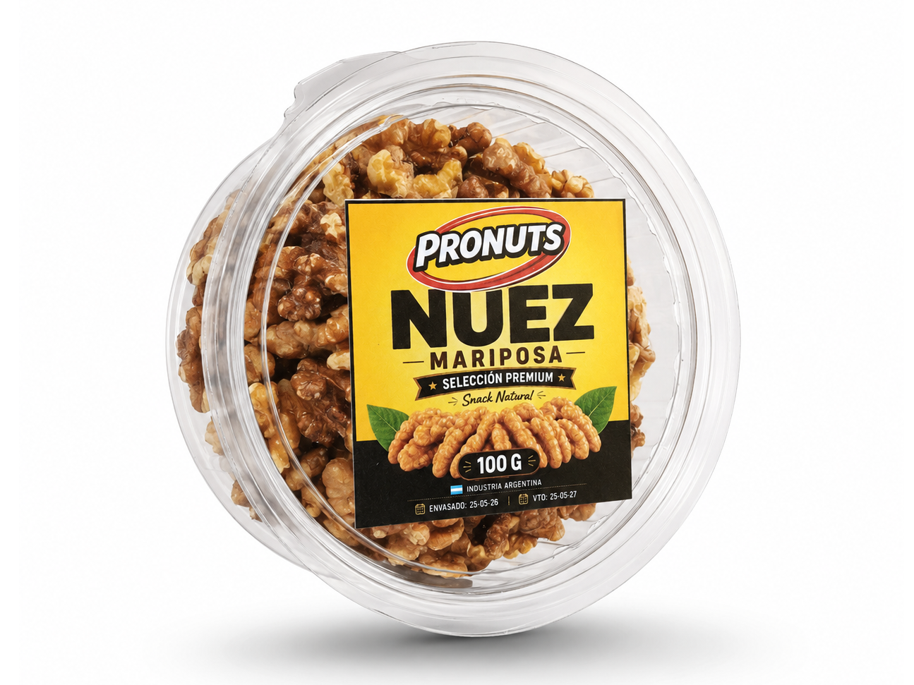NUEZ MARIPOSA X 100 GR.