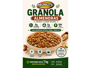 GRANOLA ALMENDRAS de Pronuts