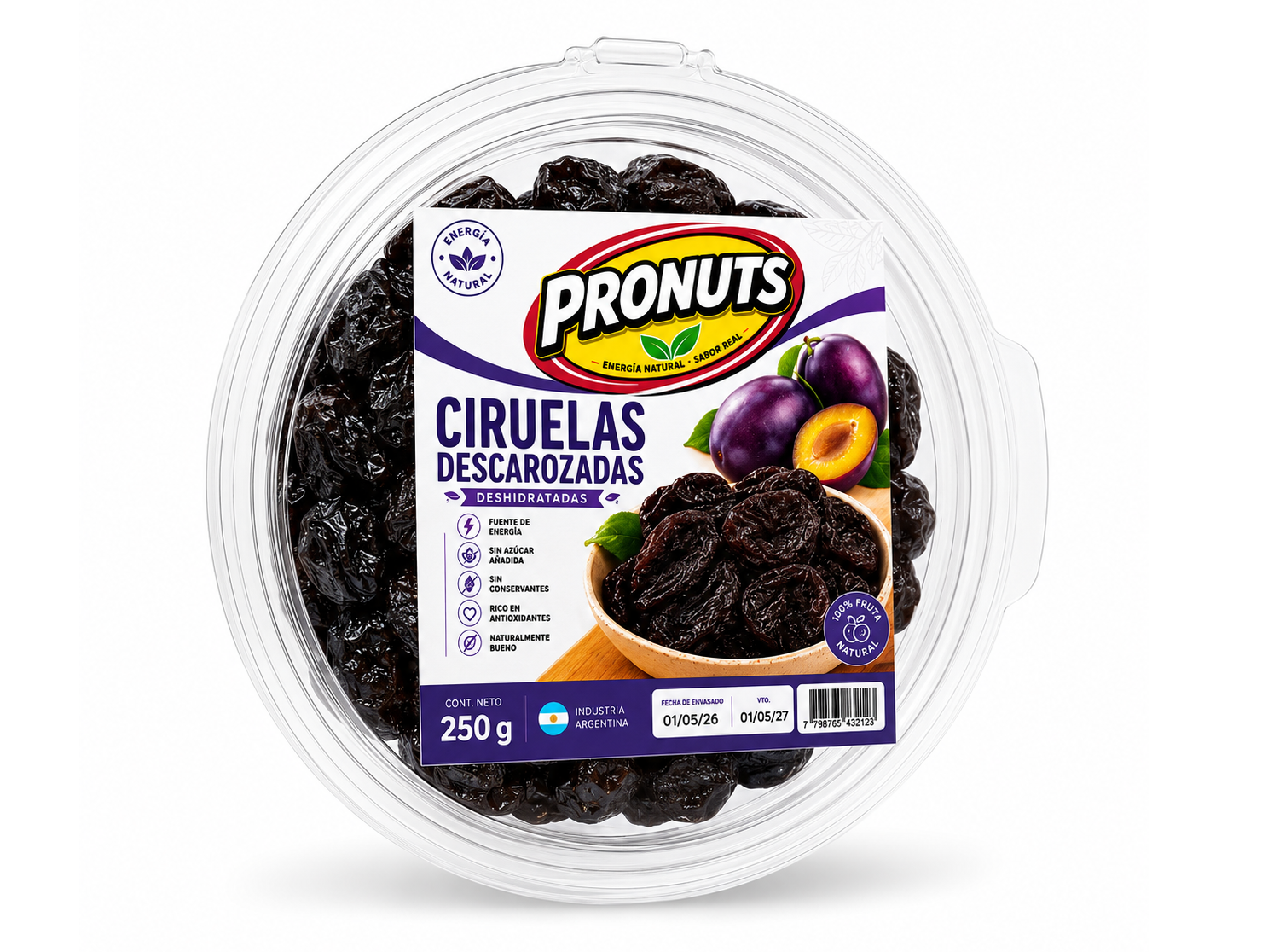 CIRUELA SIN CAROZO