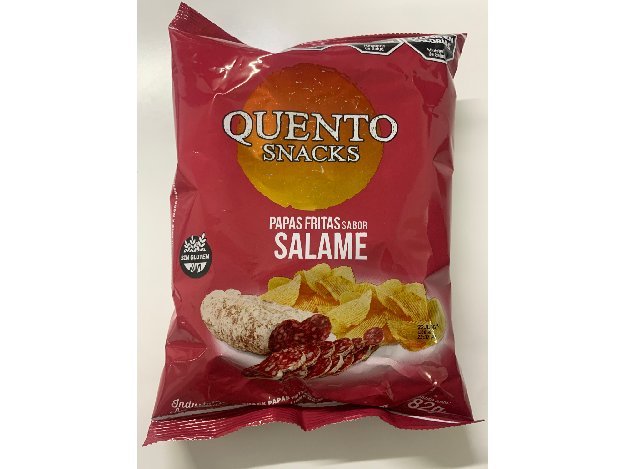 Papas Quento (Salame)