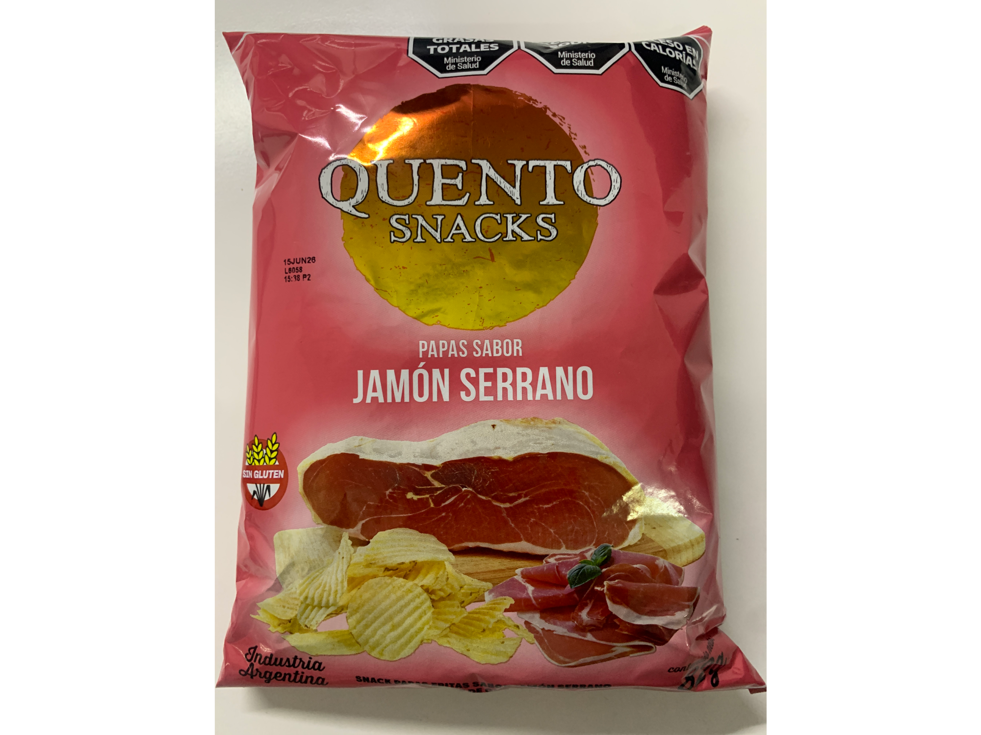 Papas Quento (Jamón Serrano)