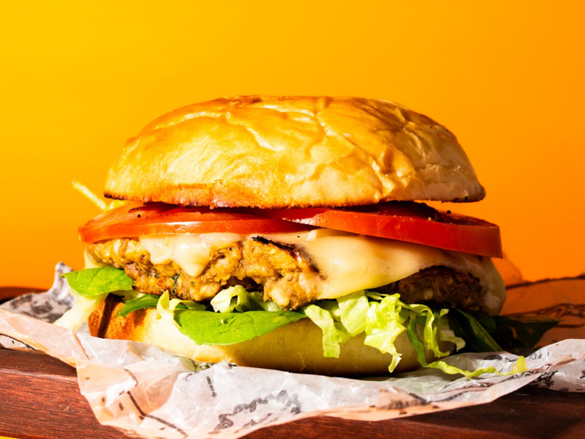 veggie burger