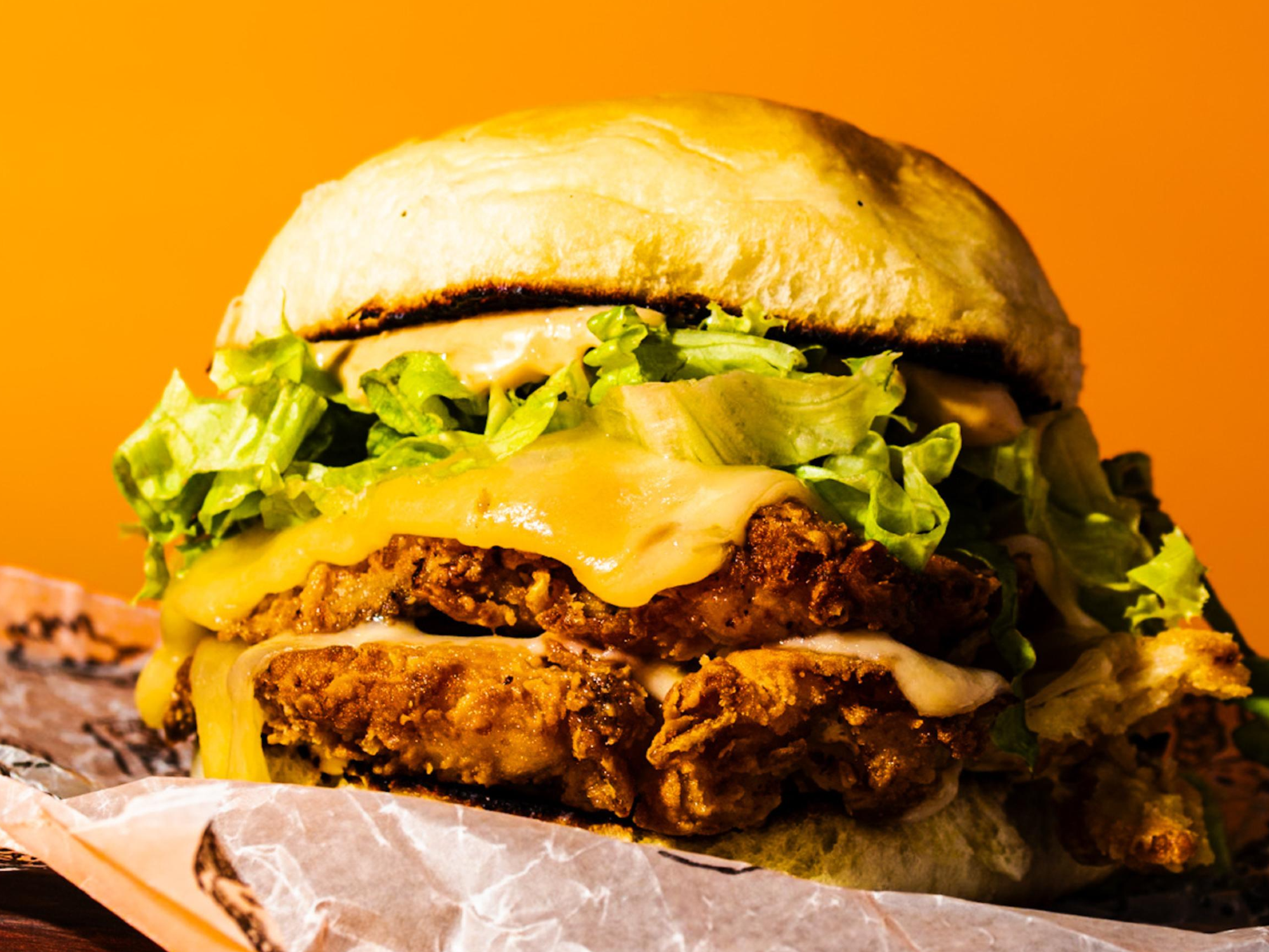 crispy burger