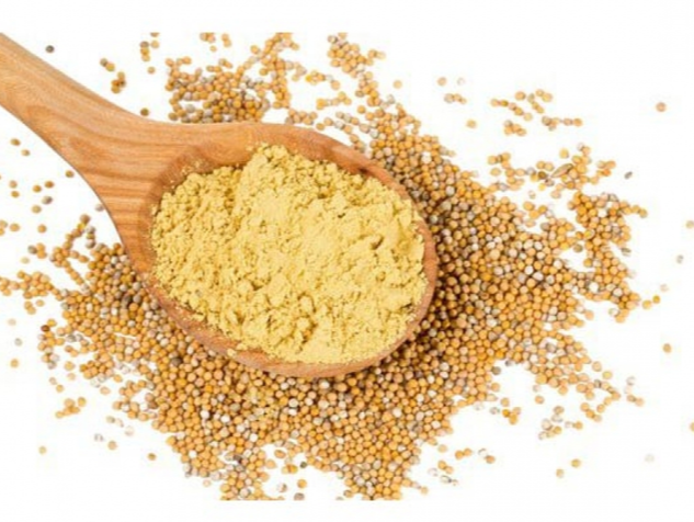Mostaza amarilla molida