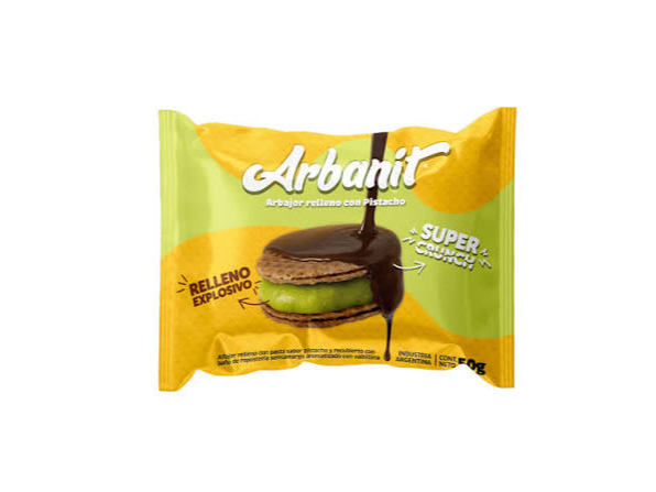 Alfajor pistacho Arbanit
