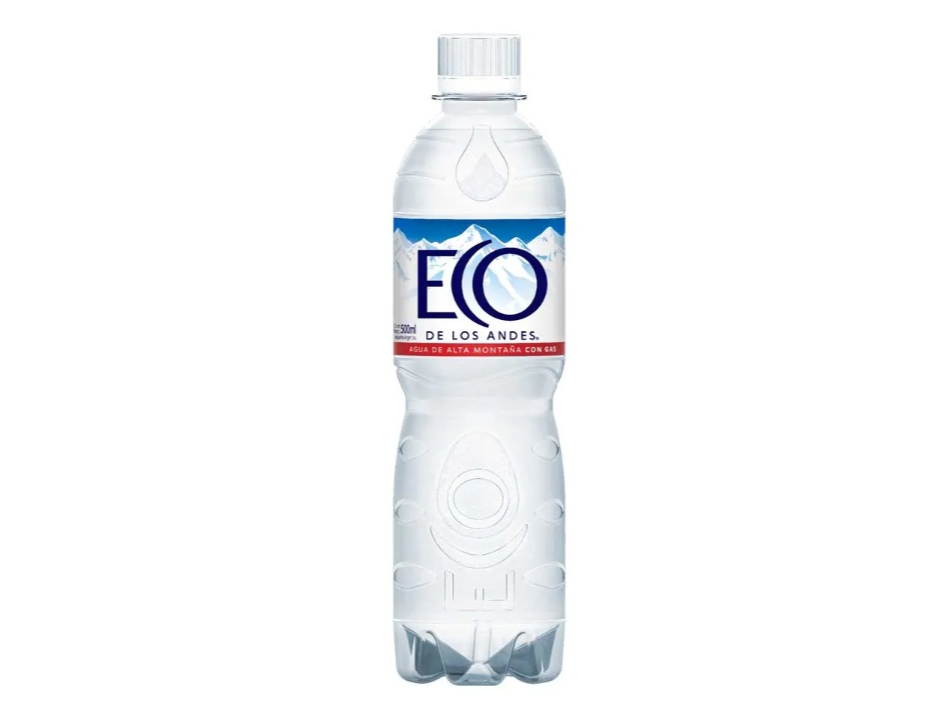 Agua con gas x 500 cc.