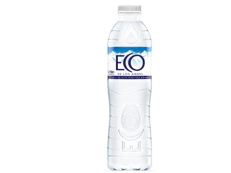 Agua mineral x 500 cc.